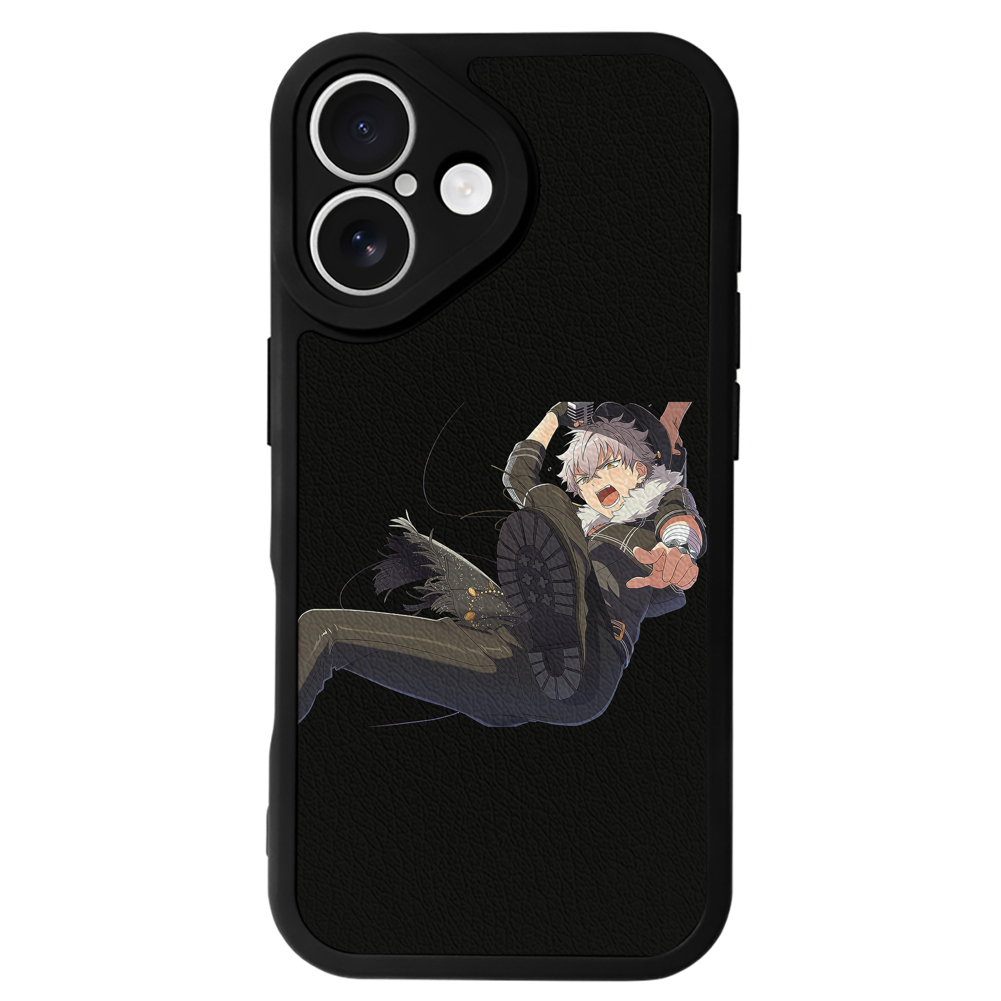 （画像用） あんさんぶるスターズ! Ensemble Stars 【iPhone 16シリーズ対応】シリコンスマホケース（レザー調） 材質：シリコン